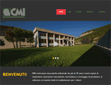 Tablet Screenshot of cmi-piacenza.com